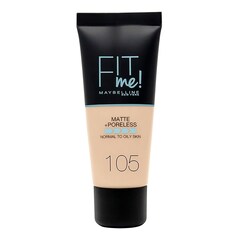 Fit Me Matte + Poreless Foundation For A Natural Matte Finish, MAYBELLINE