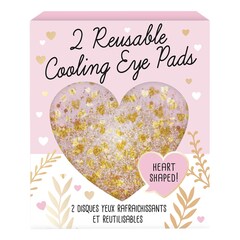 Heart cooling eye pads - Refreshing and reusable eye pads, NPW
