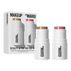 Sculpt & Pop On the Go - Δίδυμο Μίνι Περίγραμμα και Ρουζ, Makeup By Mario