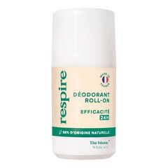 Deodorant Roll-on - White Tea 24H Efficiency Deodorant, RESPIRE