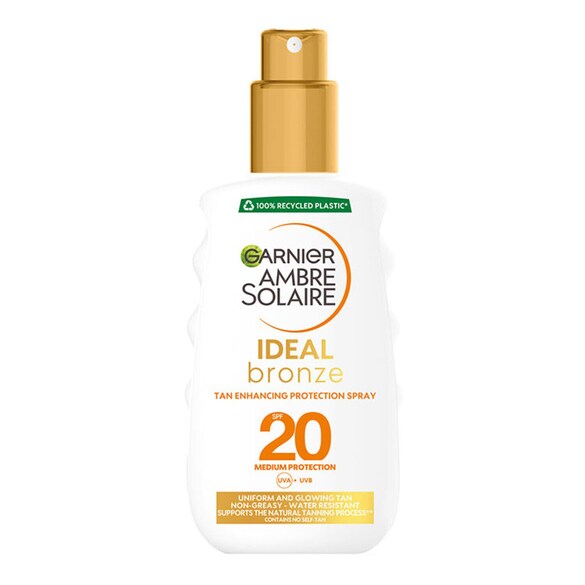 Ambre Solaire - Ideal Bronze Tanning Spray SPF20, GARNIER