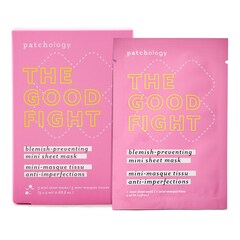 The Good Fight blemish-preventing mini sheet mask, PATCHOLOGY