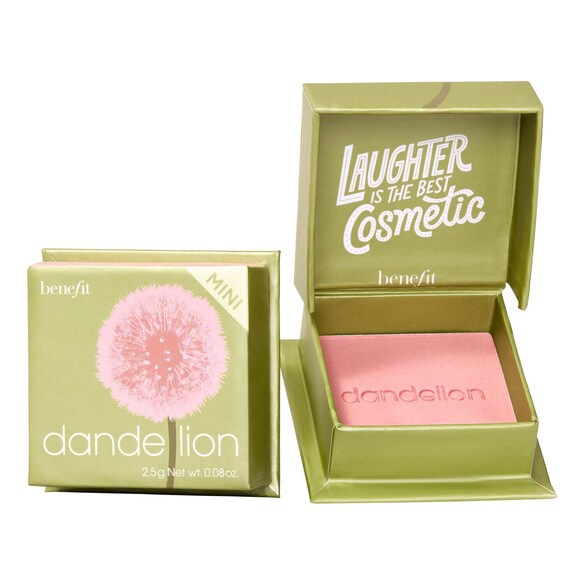 Dandelion WANDERful World Blush Powder - travel size mini, BENEFIT COSMETICS