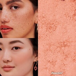 Peachin'  WANDERful World Blush πούδρα χρυσαφένιο ροδακινί ρουζ