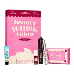 Beauty Whisk Taker - χριστουγεννιάτικο σετ μακιγιαζ, μάσκαρα, μπρόνζερ, ρουζ, Benefit Cosmetics