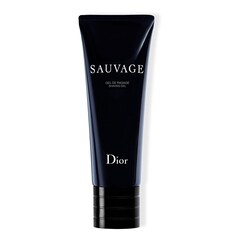 Sauvage - Gel de rasage parfumé pour homme - Tube 125 ml, DIOR