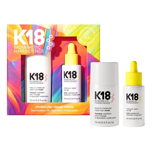 K18 K18 - Molecular Repair Minis - Σετ Ρουτίνας Επανόρθωσης Κατά του Φριζαρίσματος