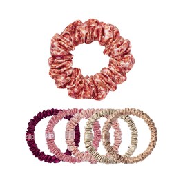 Pure Silk Scrunchies – Flora Set