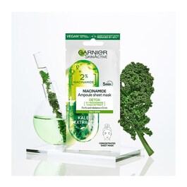 Garnier Detox Mask with 2% Niacinamide & Kale