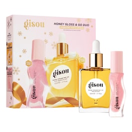 Honey Gloss & Go Duo - Σετ λάδι μαλλιών και λάδι χειλιών