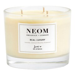 Real Luxury - 3 Wick Scented Candle, NEOM ORGANICS LONDON