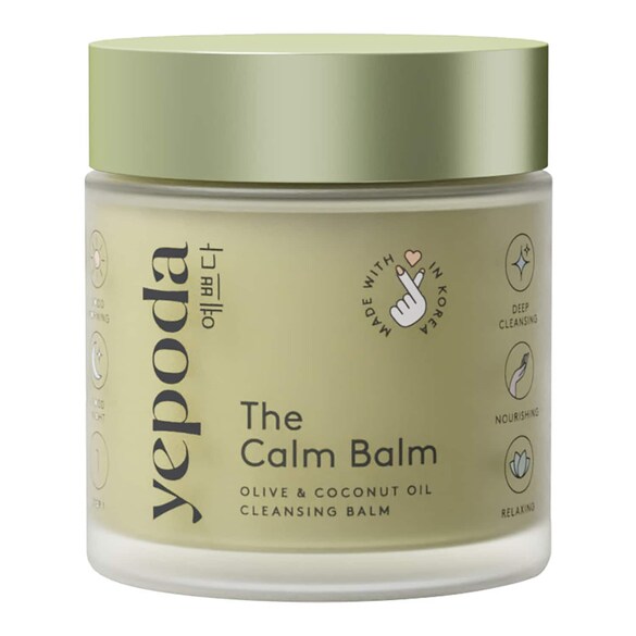 The Calm Balm – Απαλό βάλσαμο καθαρισμού & ντεμακιγιάζ με λάδι ελιάς & καρύδας, YEPODA