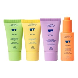 Mini Screen Wardrobe - Face suncare set