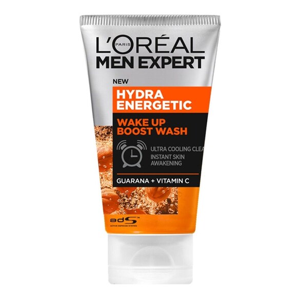 GEL ΚΑΘΑΡΙΣΜΟΥ ΠΡΟΣΩΠΟΥ με βιταμίνη C και Guarana, L'oreal Paris
