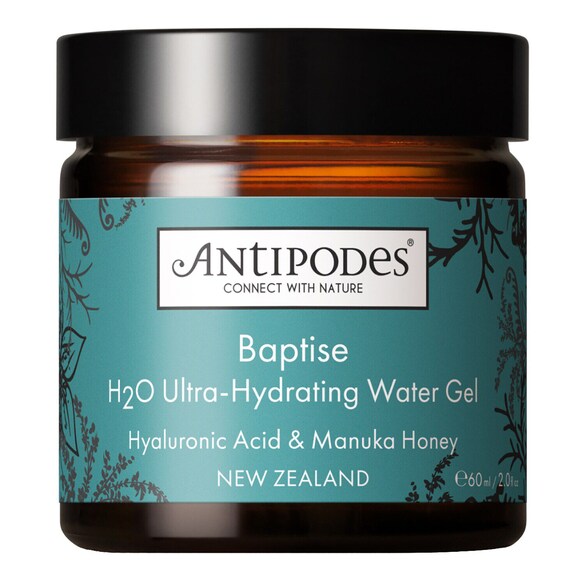 Baptise - Water Gel with Hyaluronic Acid & Manuka Honey, Antipodes