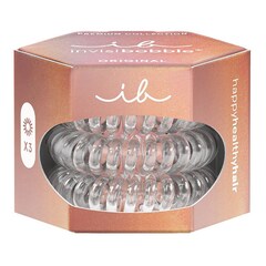 Original Premium Crystal Clear Hair Scrunchies, INVISIBOBBLE