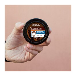 Men Expert Barber Club Molding Clay, For Face & Hair - Medium Hold