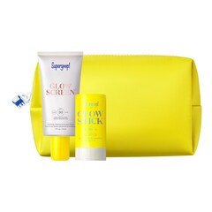 Glow & Go - skincare with SPF kit, Supergoop!