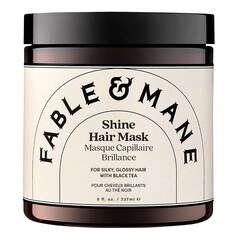 Μάσκα μαλλιών για λάμψη - Με μαύρο τσάι, Fable & Mane