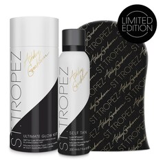 Ashley Graham Limited Edition Ultimate Glow Kit Bronzing Mousse & Mitt, ST TROPEZ