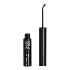 Aqua resist brow fixer - 24h Micro-brush tinted gel, MAKE UP FOR EVER