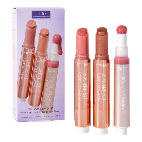 Tarte Tarte - maracuja juicy lip travel trio - Σετ