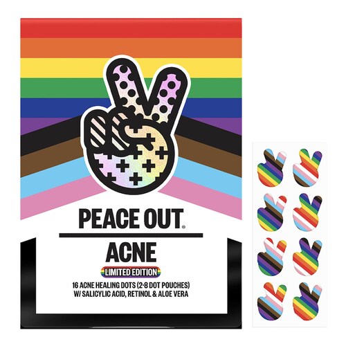 Peace Out Skincare Peace Out Skincare - Pride Limited Edition - Επιθέματα θεραπείας ακμής με σαλικυλικό οξύ