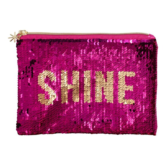 Holiday Vibes Sequin Makeup Bag - Travel makeup bag, Sephora Collection