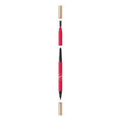 Brow Trio - Triple-ended eyebrow pen - Liner, pencil and brush, VALENTINO
