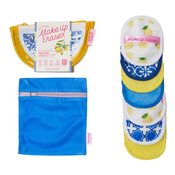 Limoncello 7-Day Set – Κιτ Επαναχρησιμοποιούμενων Μαντηλιών Ντεμακιγιάζ, Make Up Eraser