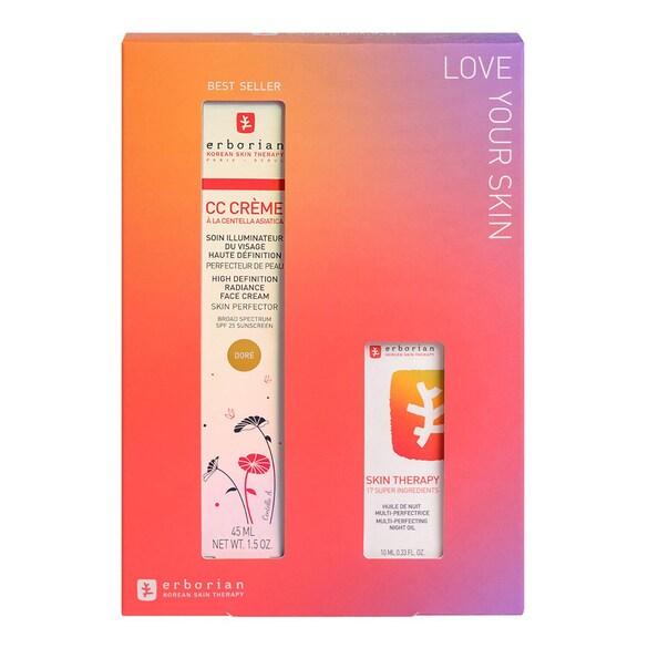 Love Your Skin - Cc Cream Kit Doré, ERBORIAN