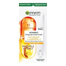 Garnier Anti Fatigue Mask with 1% Vitamine C & Pineapple image