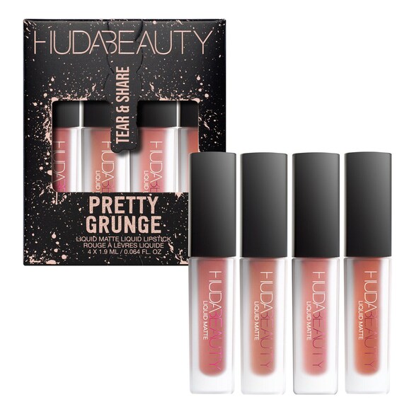 Pretty Grunge Lip Quad, Huda Beauty