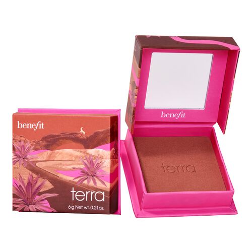 Benefit Cosmetics - Terra WANDERful World Blush poudre - rouge brique dor?