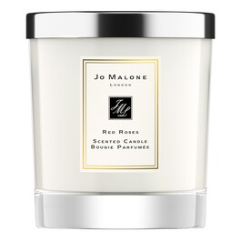 Red Roses Home Candle