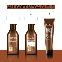 All Soft Mega Curls Leave-in για Ξηρά Σγουρά Μαλλιά και Μπούκλες