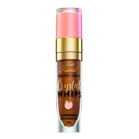 Peaches & Cream Crystal Whips Long-Wearing Shimmering Eye Shadow Veil, TOO FACED