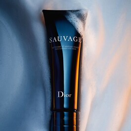 Sauvage Face Cleanser and Mask - 2-in-1 - Cleanses and Purifies