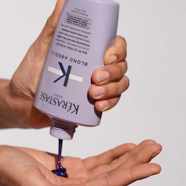 Blond Absolu Bain Ultra-Violet Σαμπουάν Με Μωβ Χρωστική Για Ξανθά Μαλλιά 