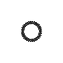 Slim Premium True Black Hair Scrunchies