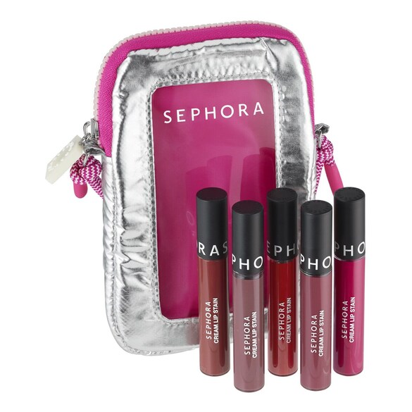 Moving Lights - Σετ με Βελούδινα Κραγιόν Χωρίς Μεταφορά Cream Lip Stain, Sephora Collection