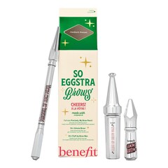 So Eggstra Brows  - χριστουγεννιάτικο σετ μακιγιαζ, κερί, τζελ, μολύβι φρυδιών, Benefit Cosmetics