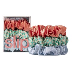 3 slip pure silk large scrunchies -  Λάστιχα μαλλιών από μετάξι, Slip