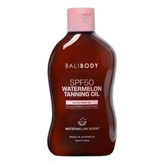 Watermelon Tanning Oil SPF 50 - Προστατευτικό Λάδι Μαυρίσματος, Bali Body