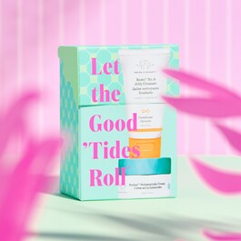 Let the Good 'Tides Roll™ - Προϊόντα περιποίησης προσώπου συσκευασία ταξιδίου