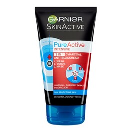 PURE ACTIVE 3 ΣΕ 1 BLACKHEADS GEL-MASK ΜΕ ΕΝΕΡΓΟ ΑΝΘΡΑΚΑ image
