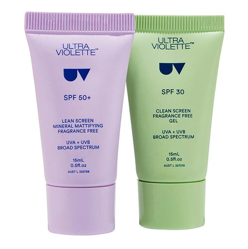 Ultra Violette – Calming SPF Duo – Face suncare set