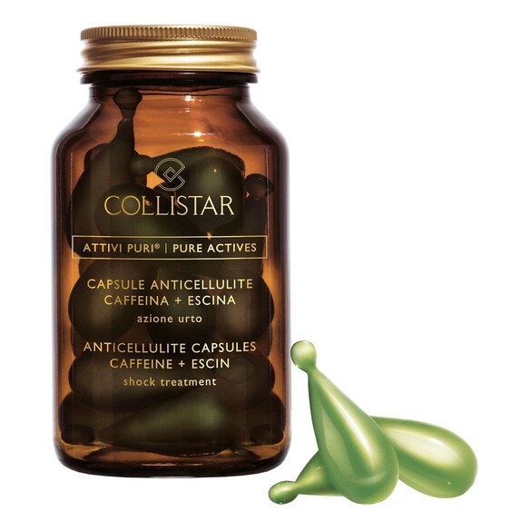 Pure Actives Anticellulite Capsules Caffeine + Escin, COLLISTAR