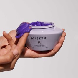 Blond Absolu Masque Ultra-Violet Μάσκα Με Μωβ Χρωστική Για Βαμμένα Ξανθά Μαλλιά 