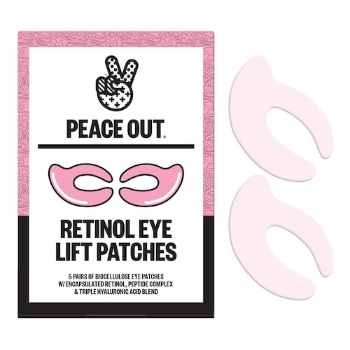 Peace Out Skincare Peace Out Skincare - Retinol Eye Lift Patches - Biocellulos eye patches